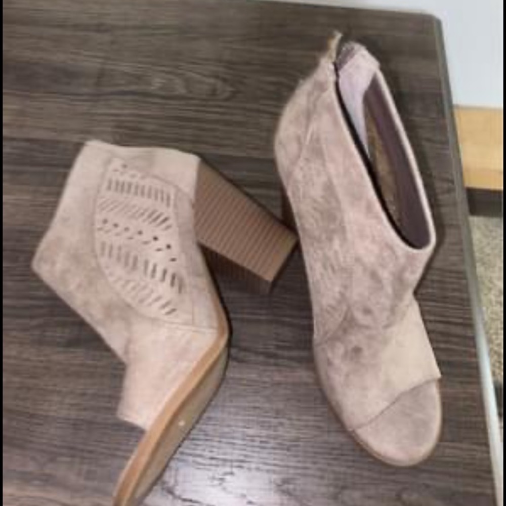 Open Toes Booties!